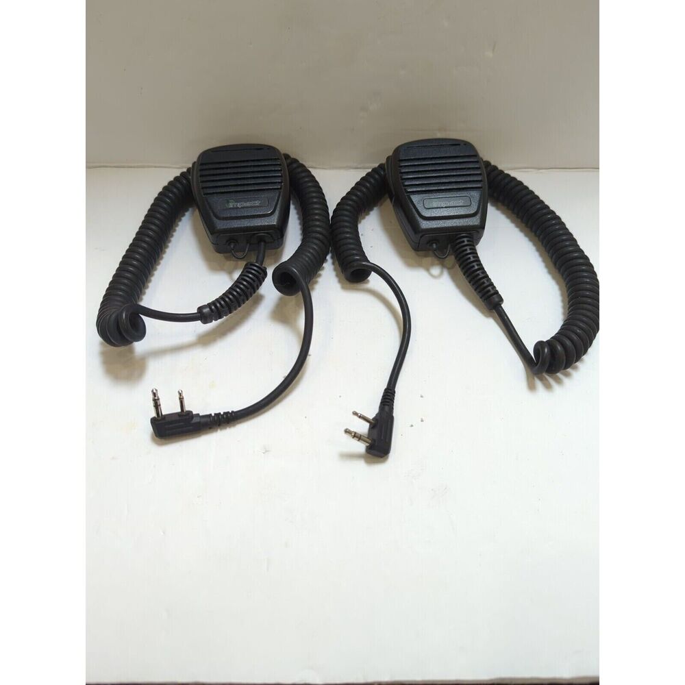Used IMPACT Speaker Mic, Bench Not Tested. Impact 51352.‎ Set of 2.
